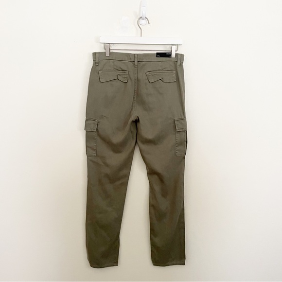 J Brand Croft Olive Green Slouchy Cargo Pants Size 26 Military Inspired Fatigue - Picture 8 of 11